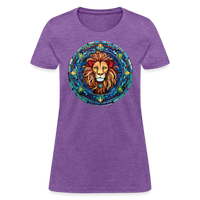 Thumbnail for Women's Mosaic Leo T-Shirt - purple heather