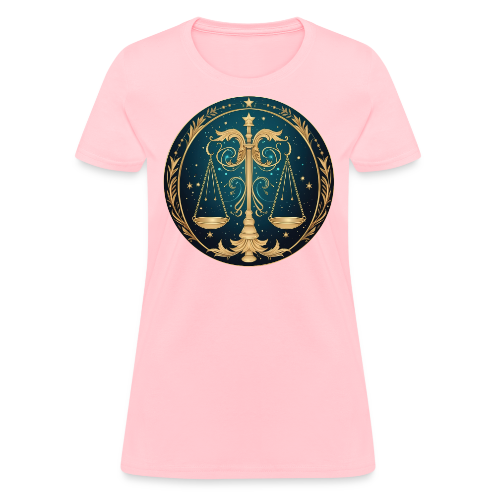 Women's Mystic Libra T-Shirt - pink