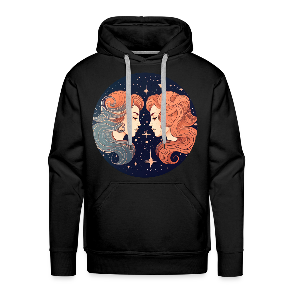 Men’s Mystic Gemini Premium Hoodie - black