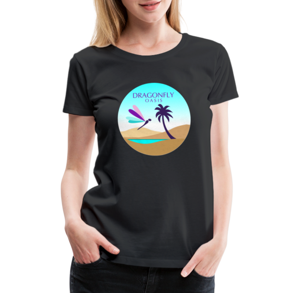 Women's Dragonfly Oasis V.2 Premium T-Shirt - black