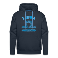 Thumbnail for Men's Power Words Libra Premium Hoodie - navy