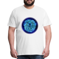 Thumbnail for Men's Leo Premium T-Shirt - white