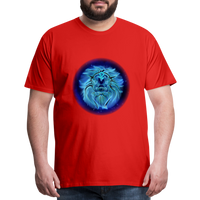 Thumbnail for Men's Leo Premium T-Shirt - red