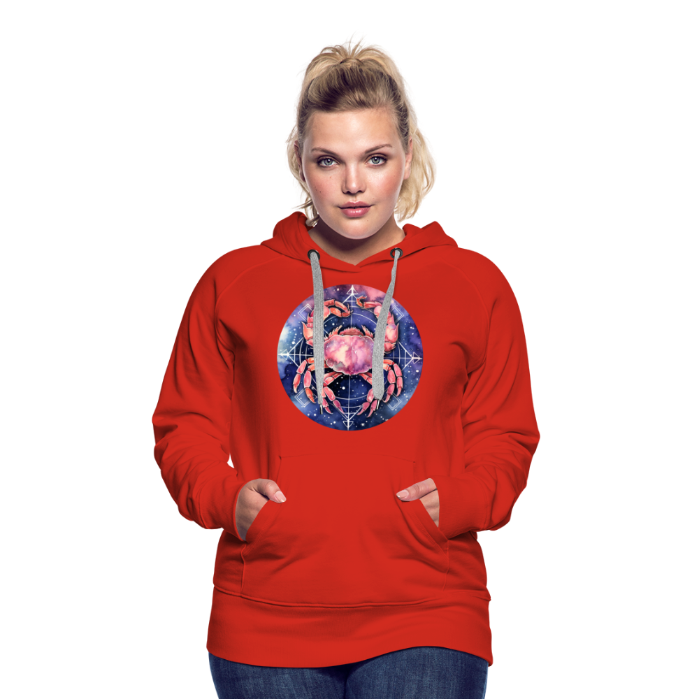 Women’s Mythical Cancer Premium Hoodie - red