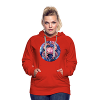 Thumbnail for Women’s Mythical Cancer Premium Hoodie - red