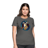 Thumbnail for Women's Mythical Capricorn T-Shirt - charcoal