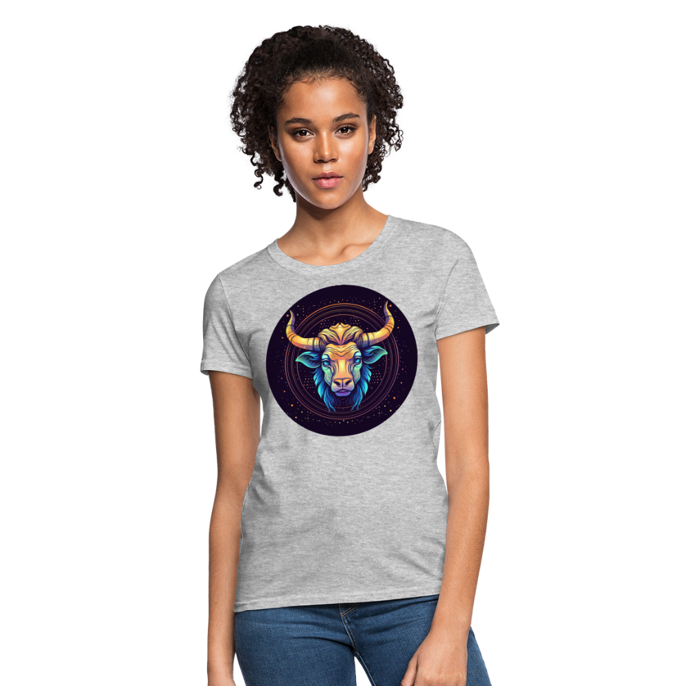 Women's Magic Taurus T-Shirt - heather gray