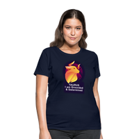 Thumbnail for Women's Glow Taurus T-Shirt - navy