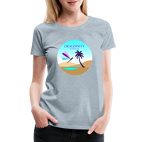 Thumbnail for Women's Dragonfly Oasis V.2 Premium T-Shirt - heather ice blue