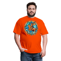 Thumbnail for Men's Mosaic Sagittarius Classic T-Shirt - orange