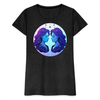 Thumbnail for Women’s Magic Gemini Premium T-Shirt - charcoal grey