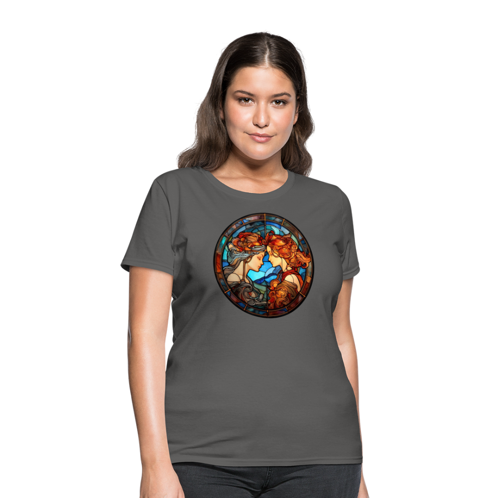 Women's Mosaic Gemini T-Shirt - charcoal