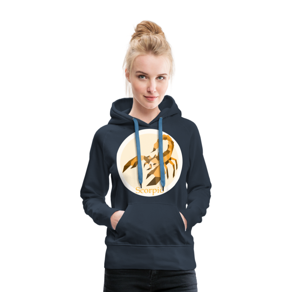 Women’s Mosaic Scorpio Premium Hoodie - navy