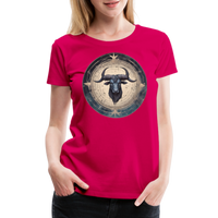 Thumbnail for Women’s Mythical Taurus Premium T-Shirt - dark pink