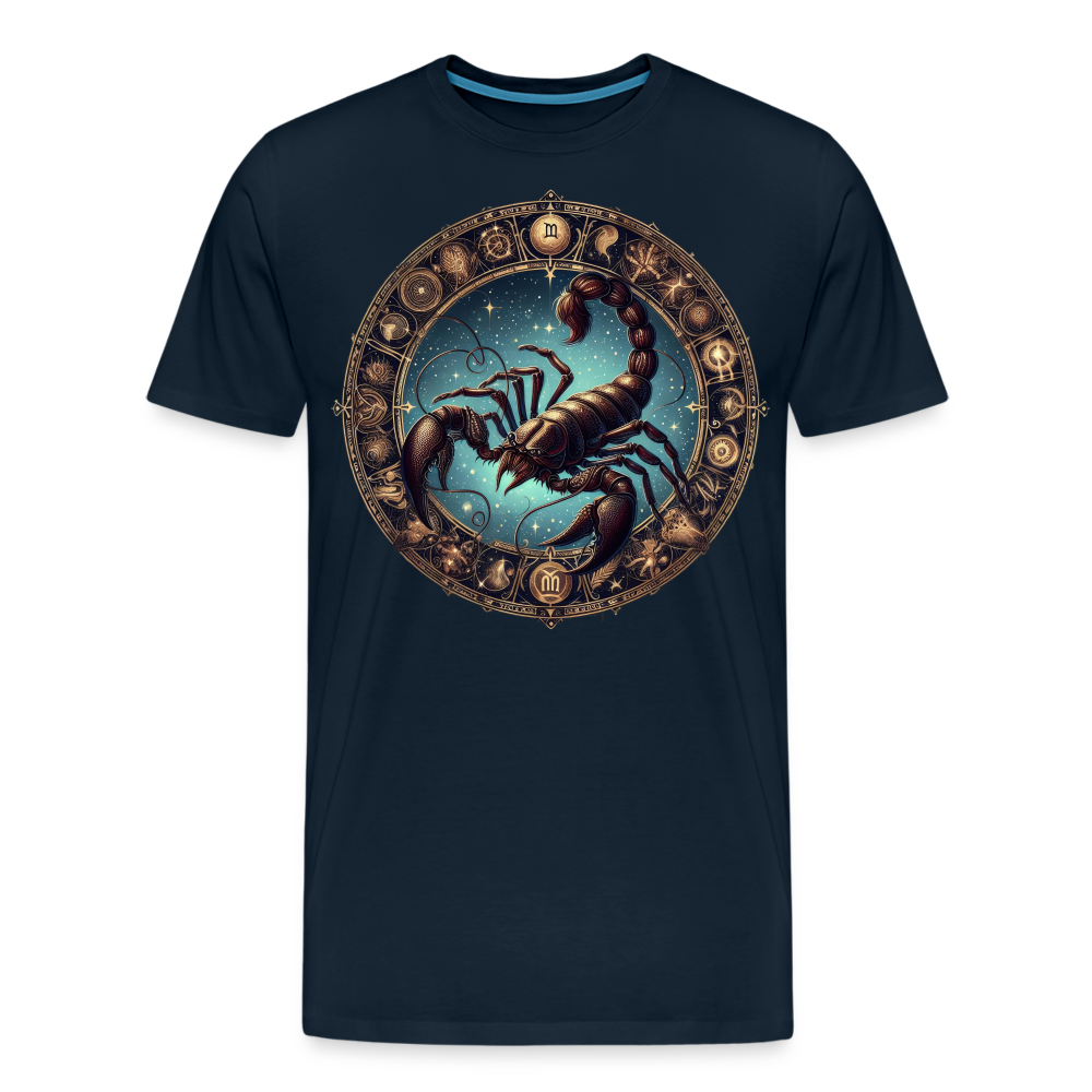 Men's Mythical Scorpio Premium T-Shirt - deep navy