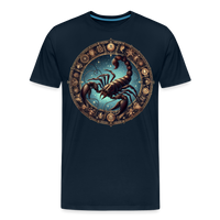 Thumbnail for Men's Mythical Scorpio Premium T-Shirt - deep navy