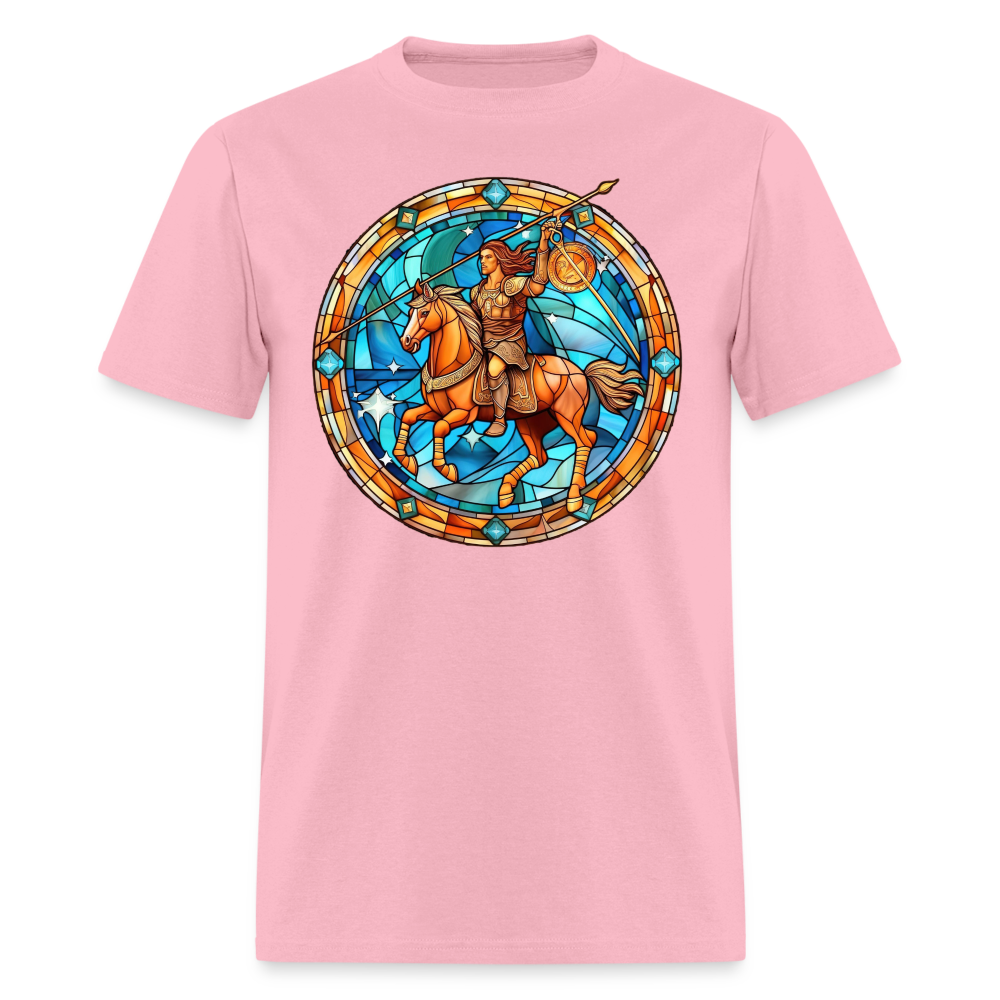 Men's Mosaic Sagittarius Classic T-Shirt - pink