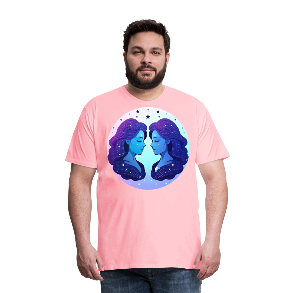 Men's Magic Gemini Premium T-Shirt - pink