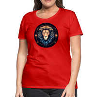 Thumbnail for Women's Magic Leo Premium T-Shirt - red