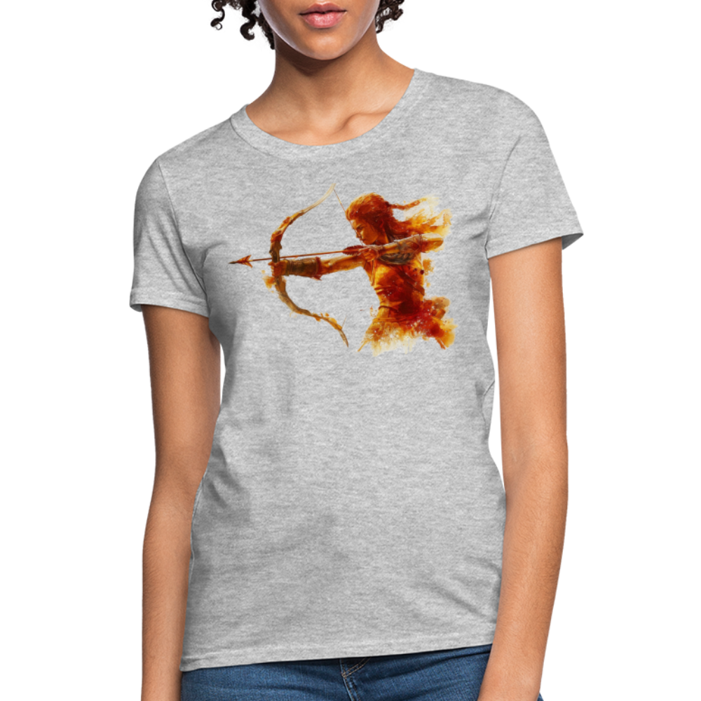 Women's Mythical Sagittarius T-Shirt - heather gray