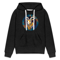 Thumbnail for Women’s Mythical Capricorn Premium Hoodie - charcoal grey