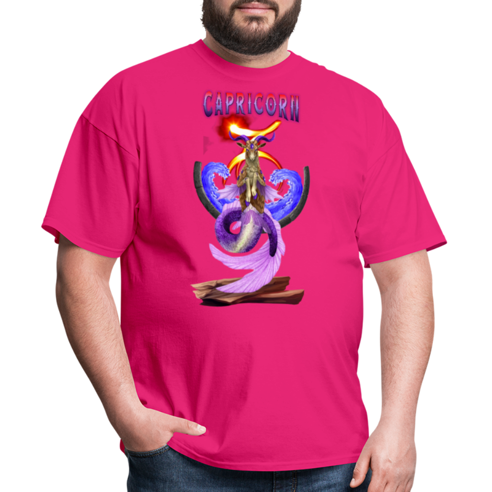 Men's Astral Capricorn Classic T-Shirt - fuchsia