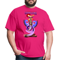 Thumbnail for Men's Astral Capricorn Classic T-Shirt - fuchsia