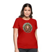 Thumbnail for Women's Mythical Virgo T-Shirt - red