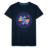 Thumbnail for Kid’s Bluey Pisces Premium Organic T-Shirt - deep navy