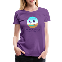 Thumbnail for Women's Dragonfly Oasis V.1 Premium T-Shirt - purple