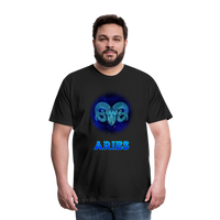 Thumbnail for Men's Aries Premium T-Shirt - black