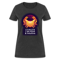 Thumbnail for Women's Glow Cancer T-Shirt - heather black