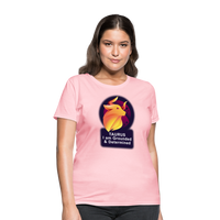 Thumbnail for Women's Glow Taurus T-Shirt - pink