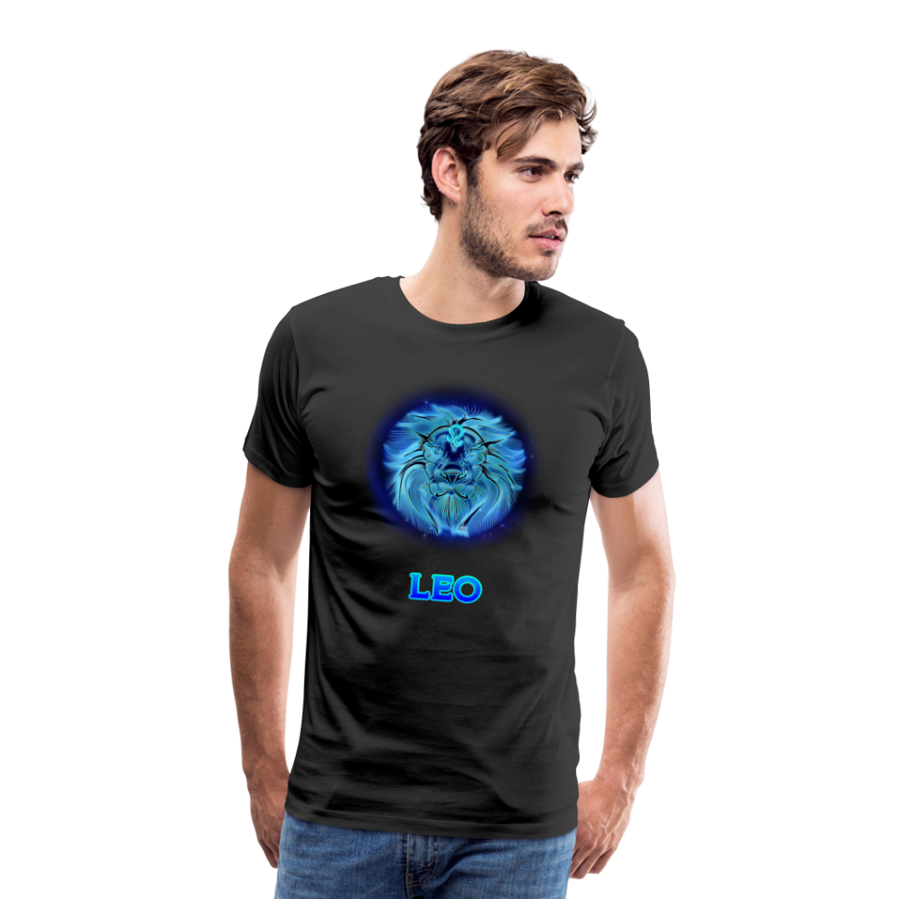 Men's Leo Premium T-Shirt - black