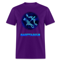 Thumbnail for Men's Stellar Sagittarius Classic T-Shirt - purple