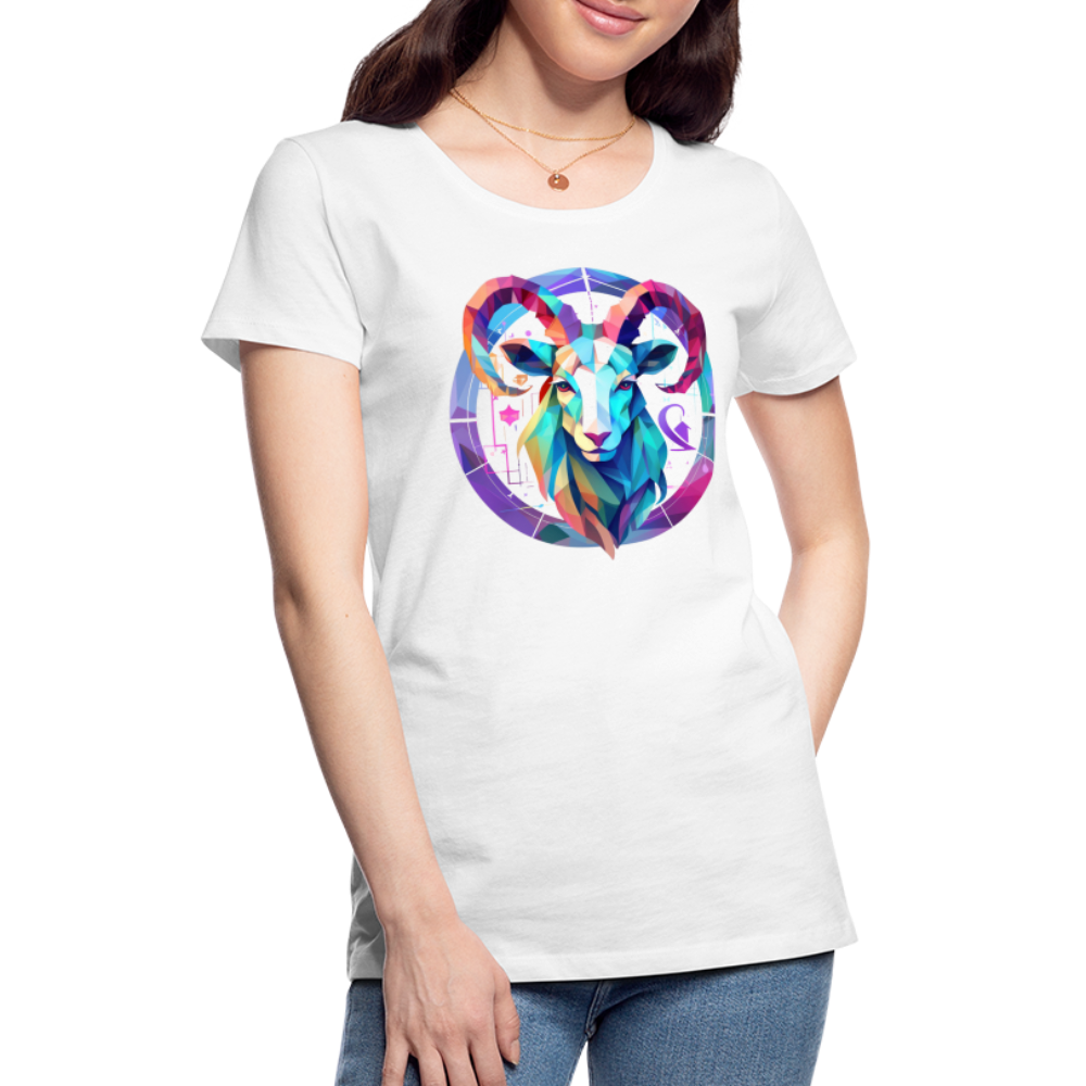 Women’s Mythical Aries Premium T-Shirt - white