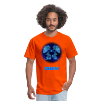 Thumbnail for Men's Stellar Gemini Classic T-Shirt - orange