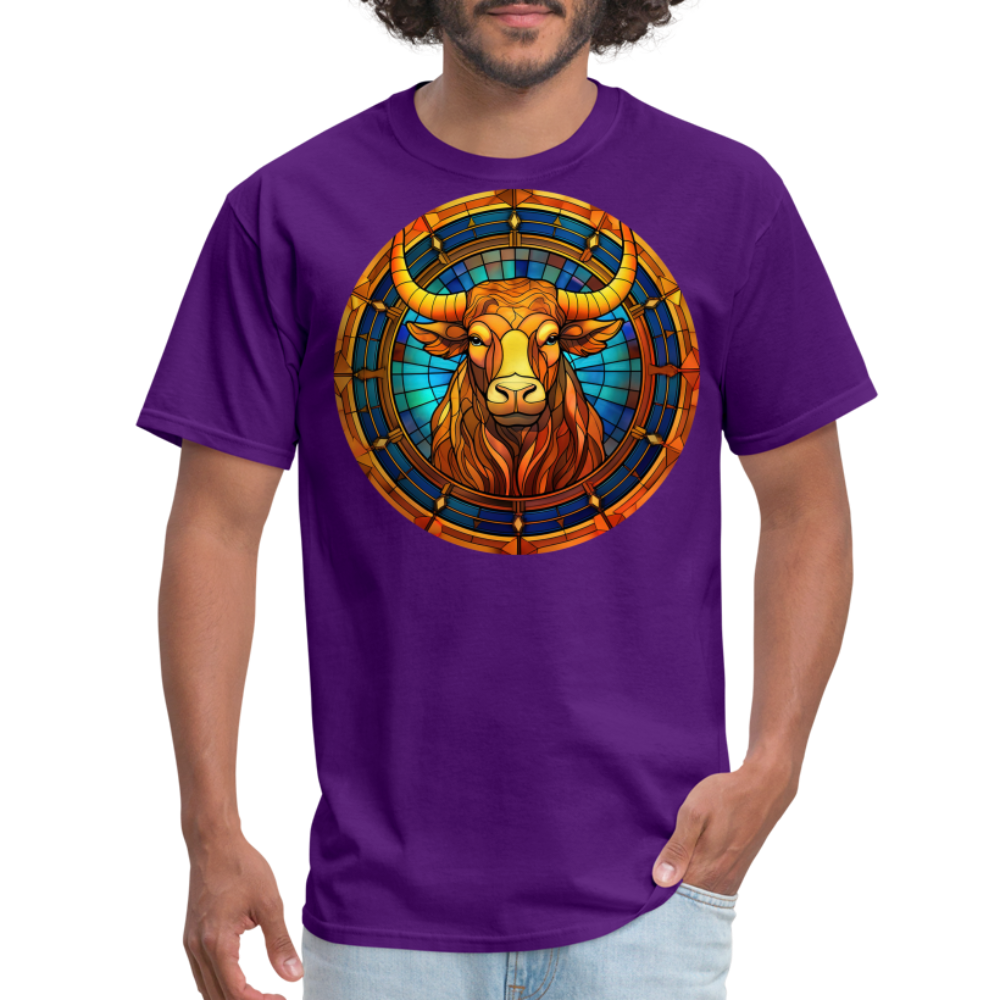 Men's Mosaic Taurus Classic T-Shirt - purple