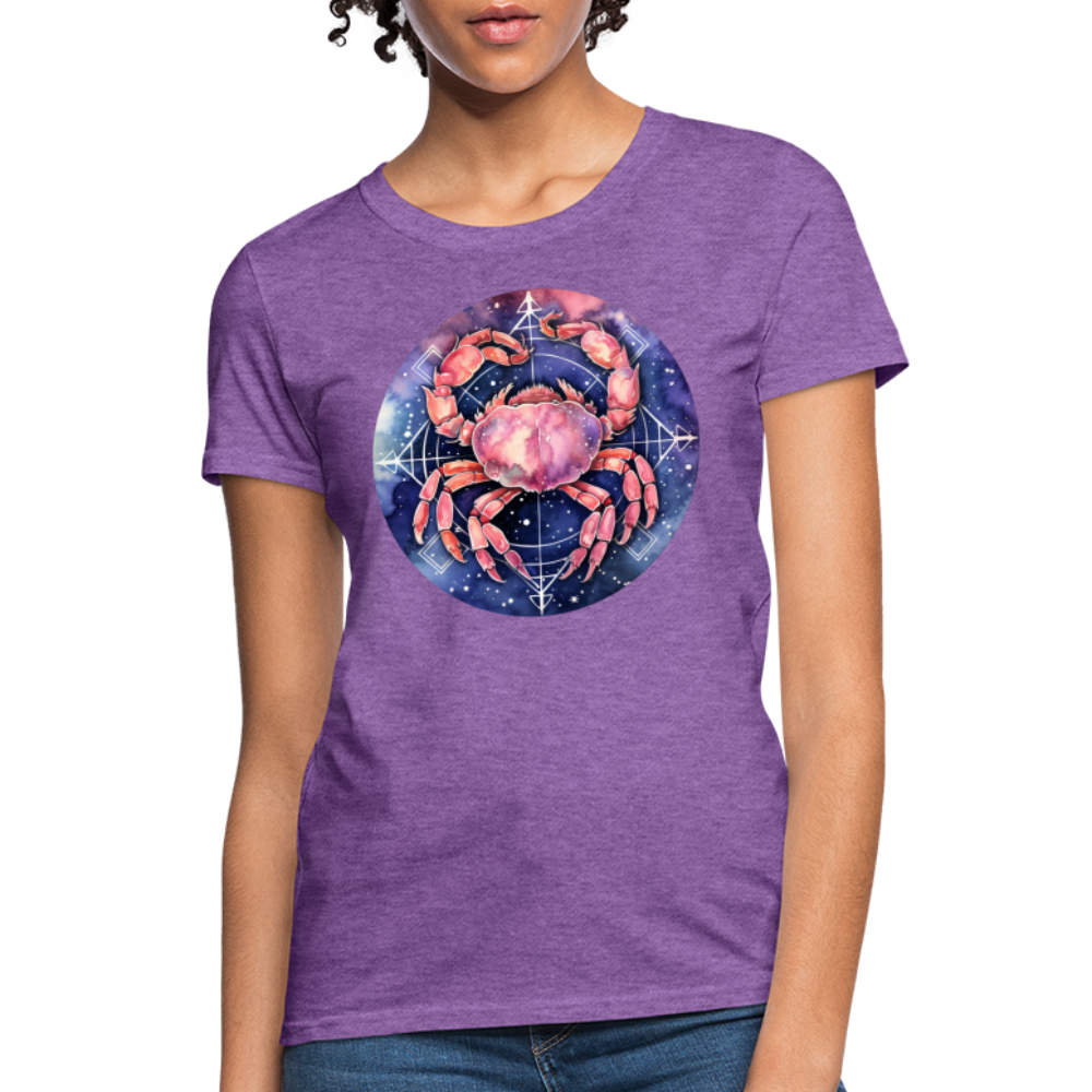 Women's Mythical Cancer T-Shirt - purple heather