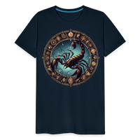 Thumbnail for Men's Mythical Scorpio Premium T-Shirt - deep navy