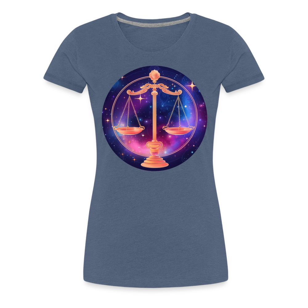 Women’s Magic Libra Premium T-Shirt - heather blue