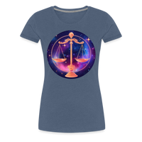 Thumbnail for Women’s Magic Libra Premium T-Shirt - heather blue