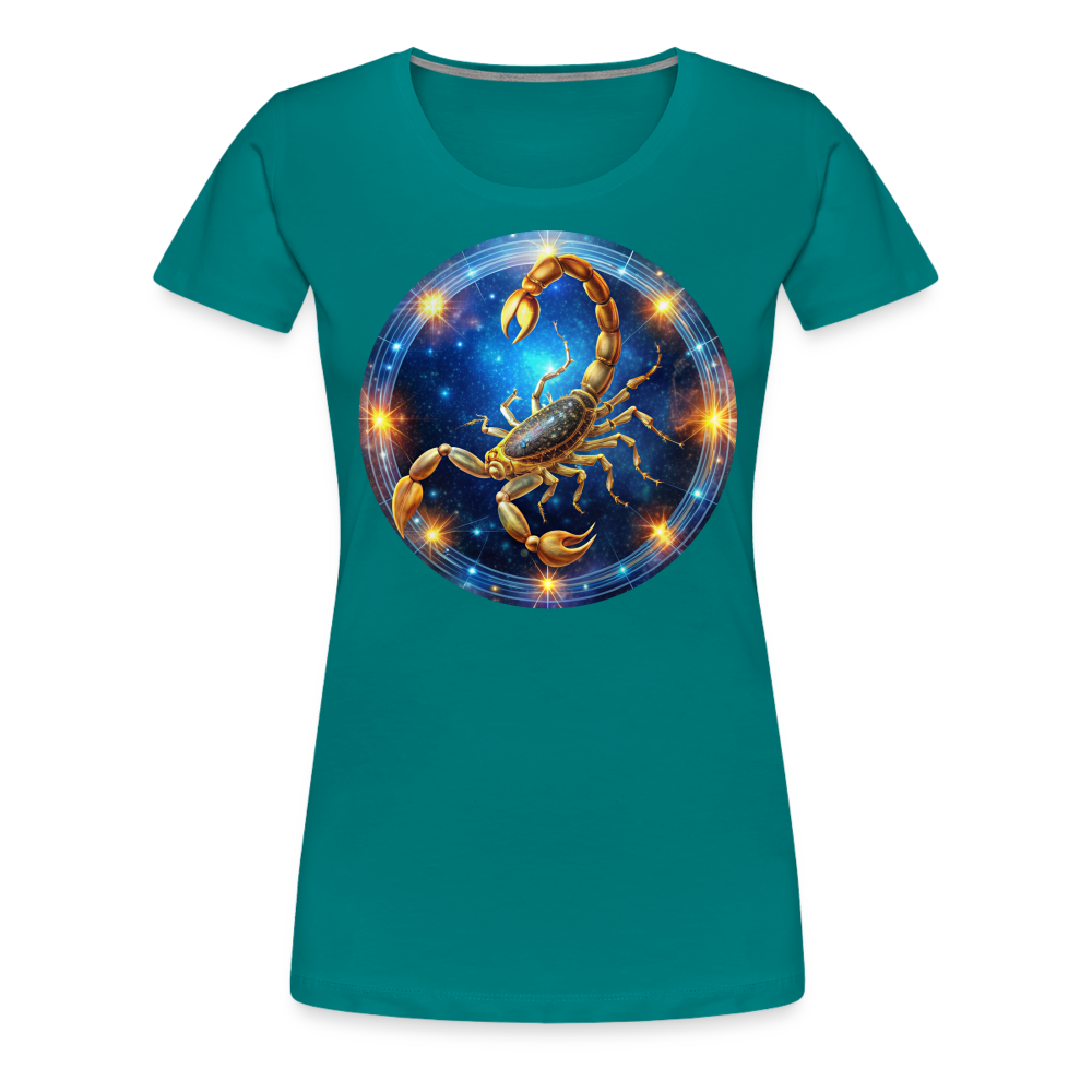 Women’s Mystic Scorpio Premium T-Shirt - teal