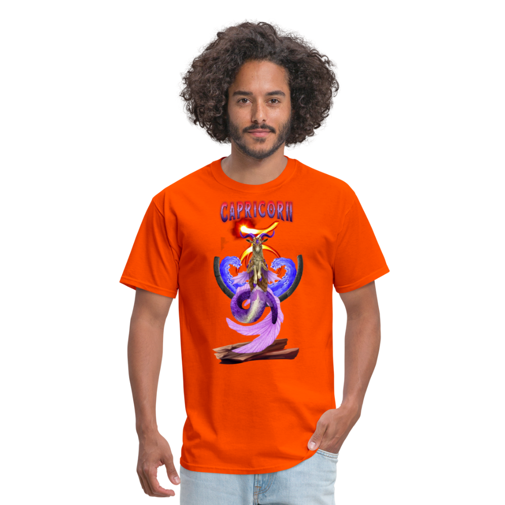 Men's Astral Capricorn Classic T-Shirt - orange