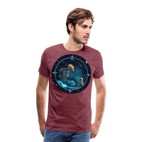 Thumbnail for Men's Magic Sagittarius Premium T-Shirt - heather burgundy