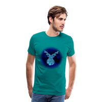 Thumbnail for Men's Stellar Capricorn Premium T-Shirt - teal