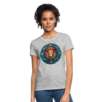 Thumbnail for Women's Mosaic Leo T-Shirt - heather gray