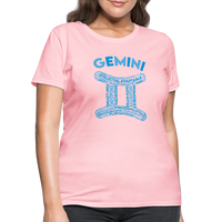 Thumbnail for Women's Power Words Gemini T-Shirt - pink