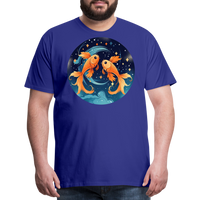 Thumbnail for Men's Magic Pisces Premium T-Shirt - royal blue