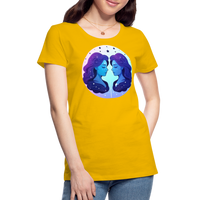 Thumbnail for Women’s Magic Gemini Premium T-Shirt - sun yellow